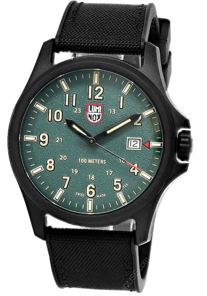 LUMINOX Atacama Field Quartz 43MM Green Dial Men's Watch XL.1977