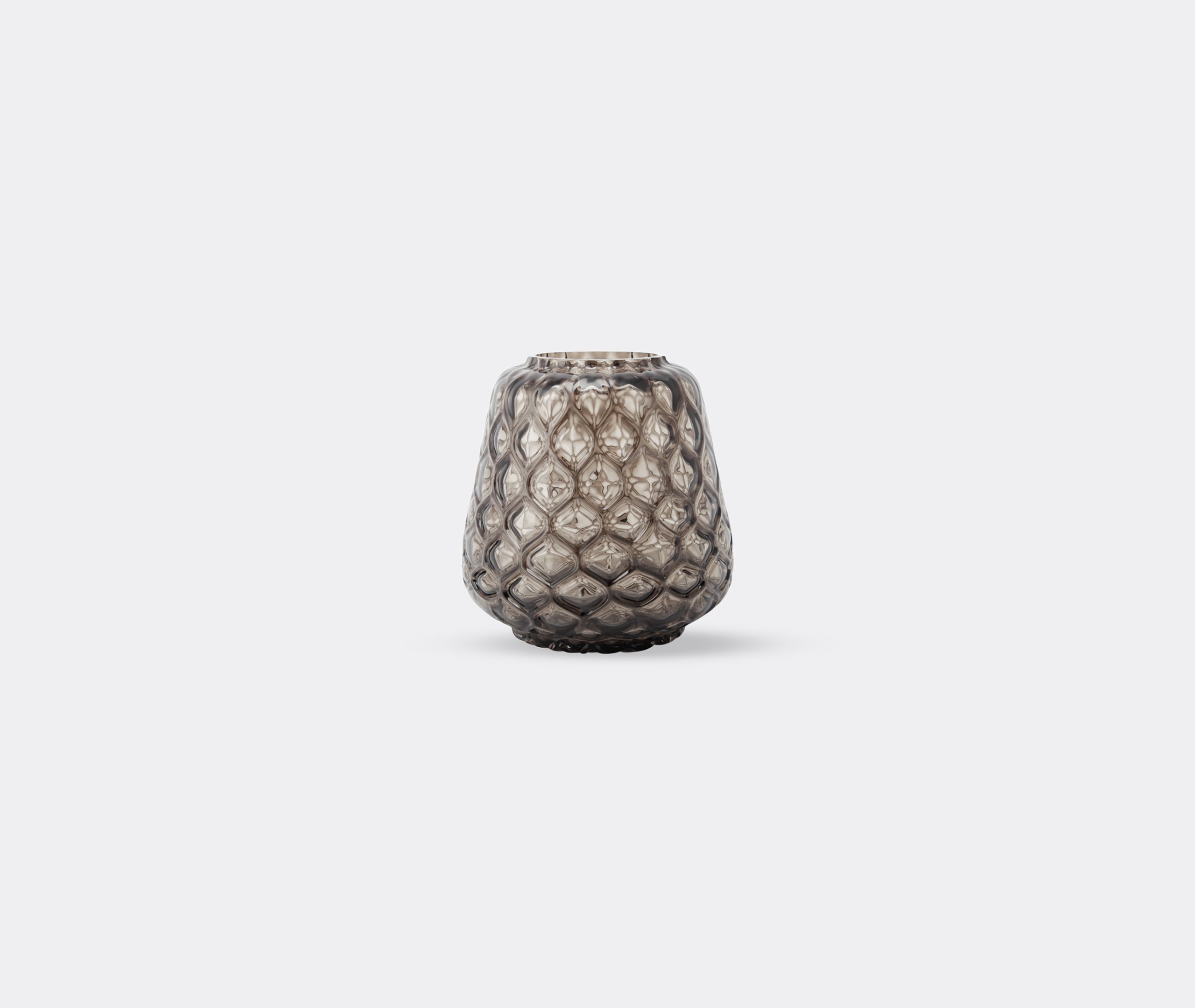 'kuro Prism' Vase, Small, Smoky Gray