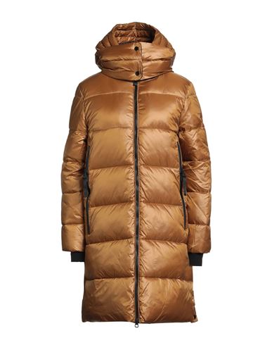 Woman Puffer Mustard Size XXL Polyamide