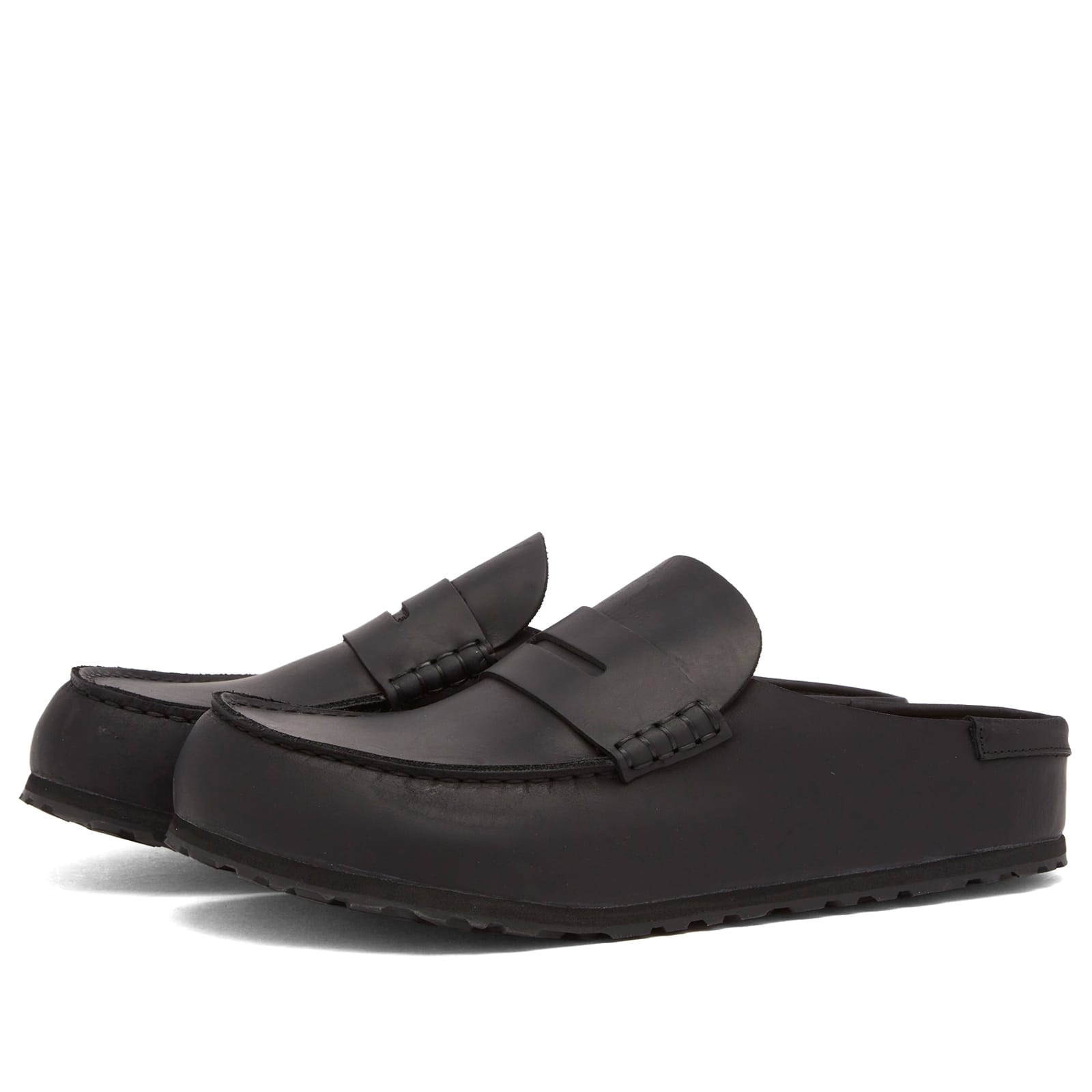 Birkenstock Men's Naples in Black Oiled Leather