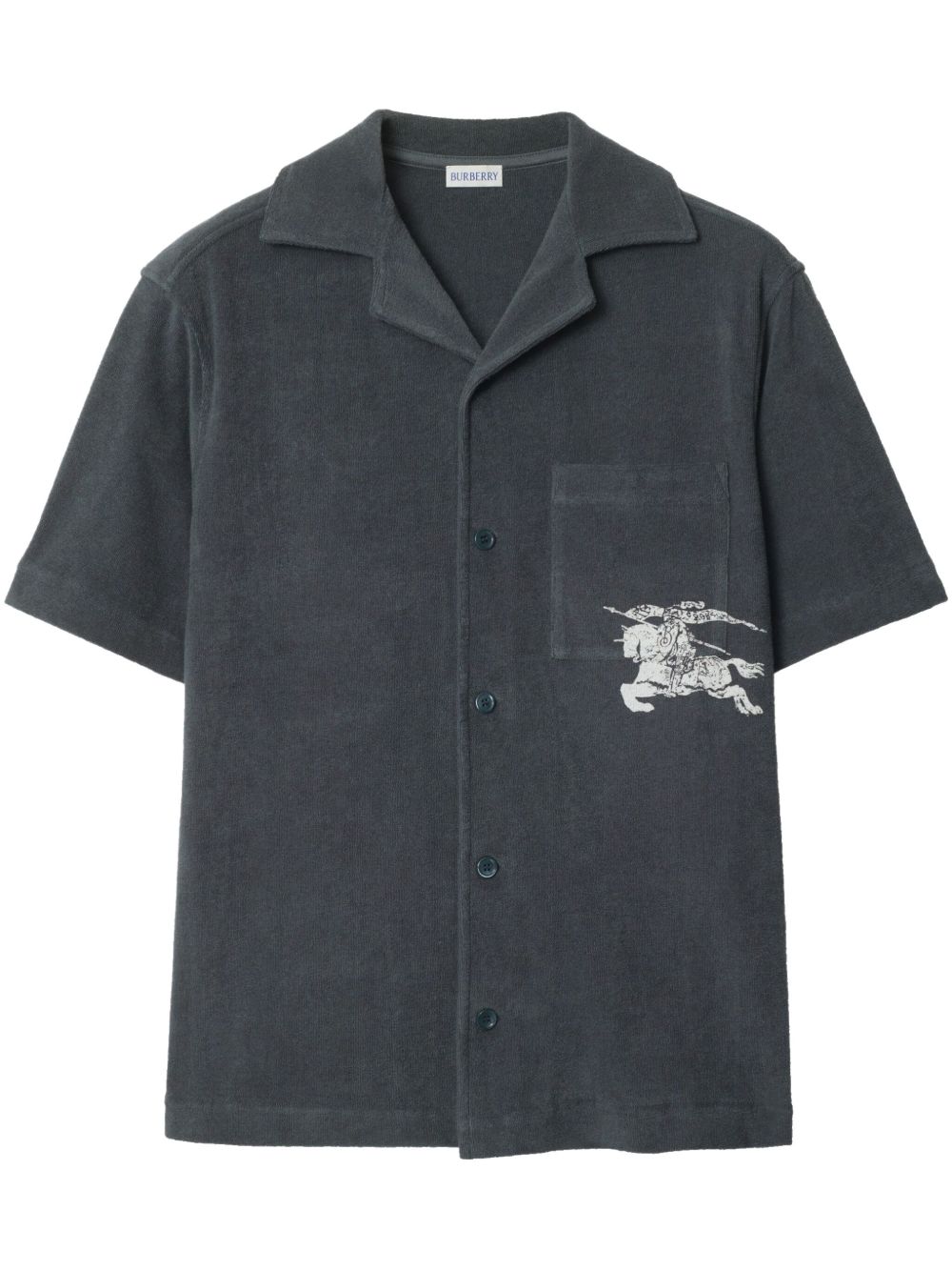 Burberry EKD Towelling shirt - Grey