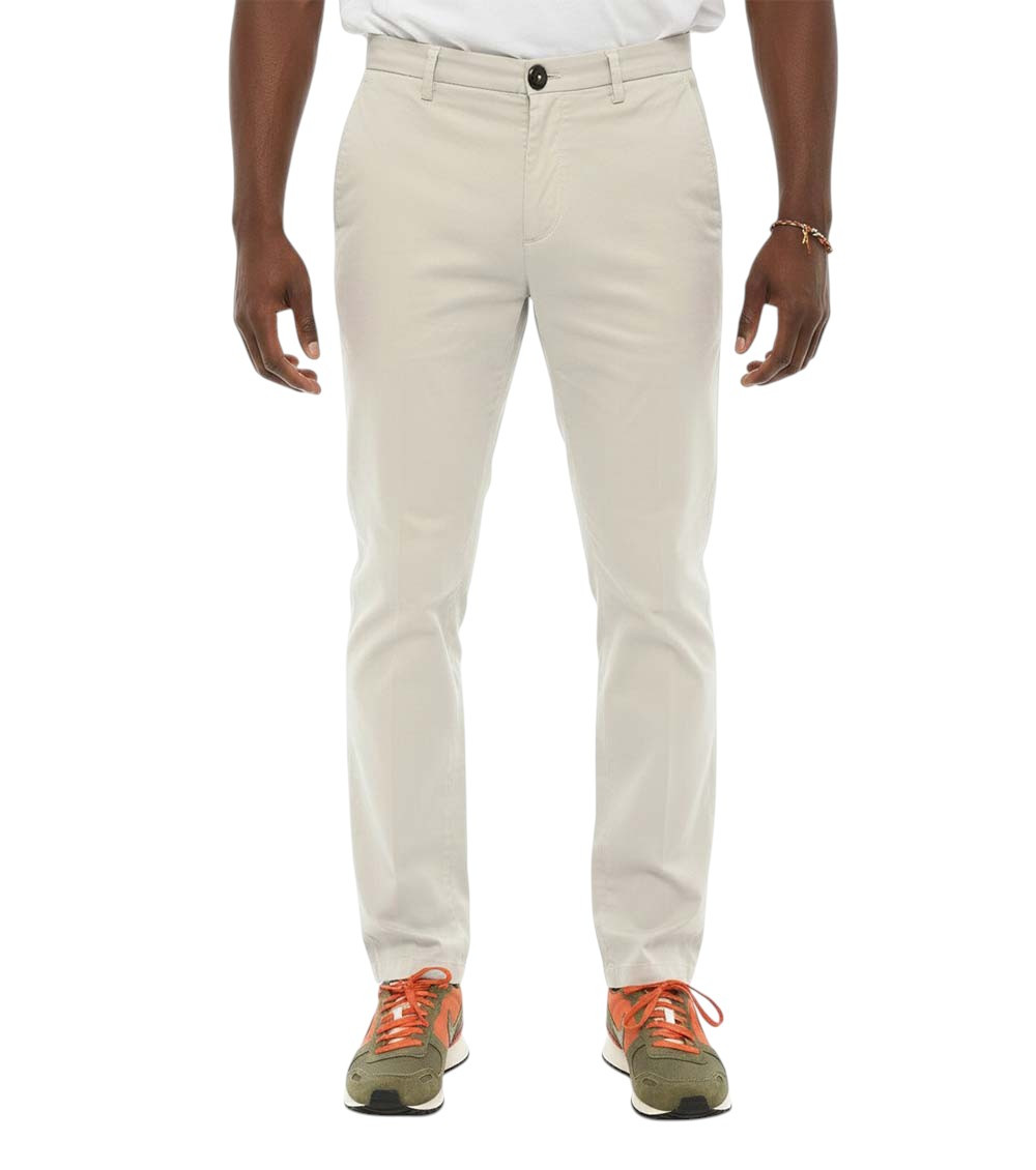 Light Grey Slim Trousers