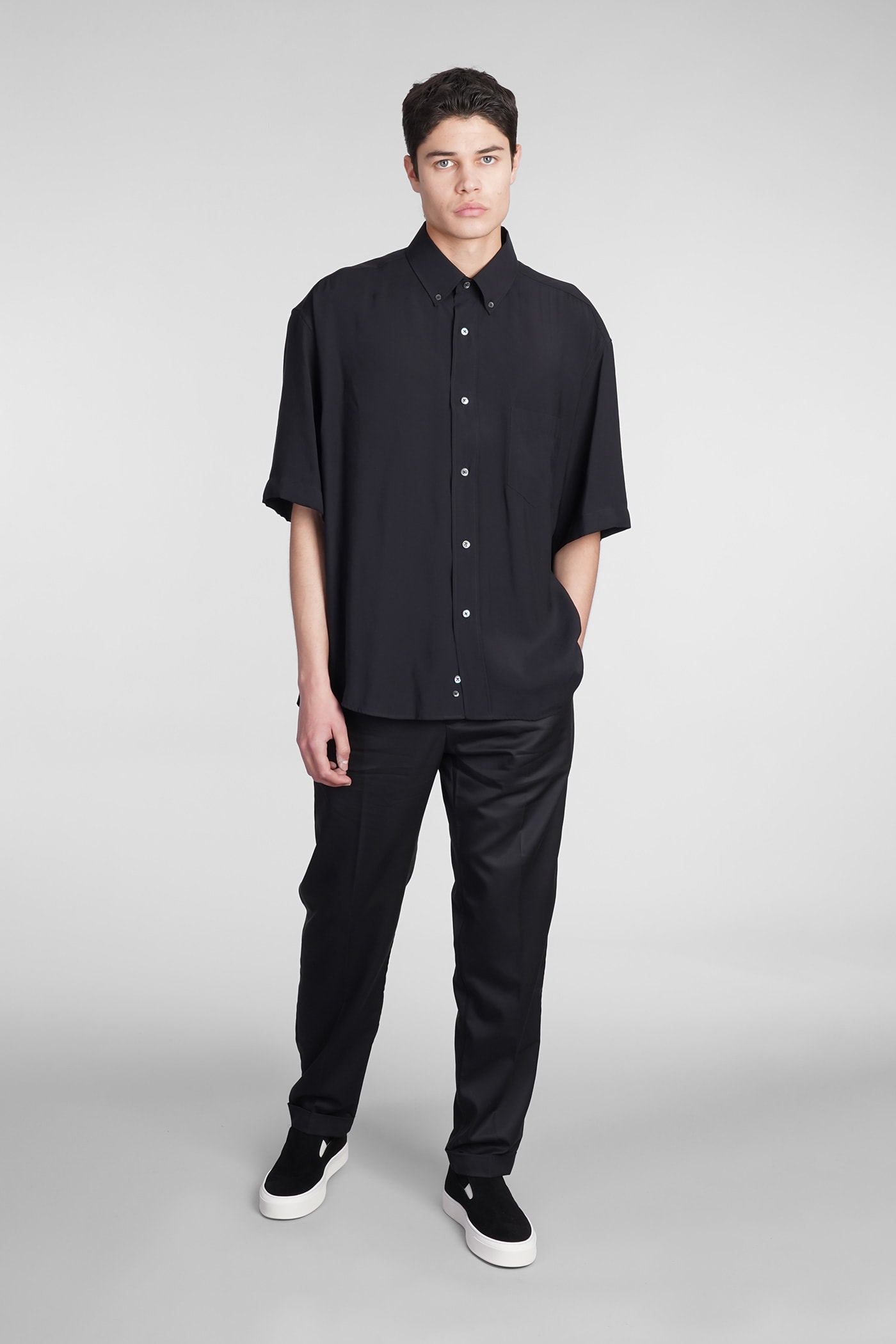 Shirt In Black Modal