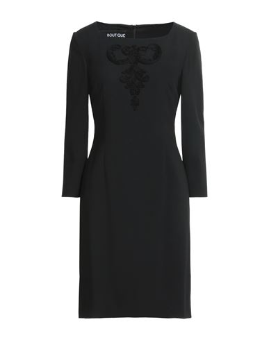 Woman Midi dress Black Size 6 Acetate, Viscose