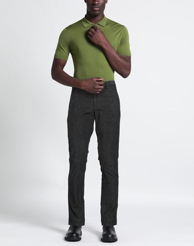 Man Pants Black Size 30 Cotton, Polyester, Elastane