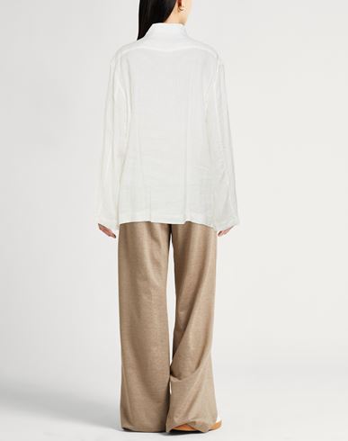 Woman Jacket White Size S Linen