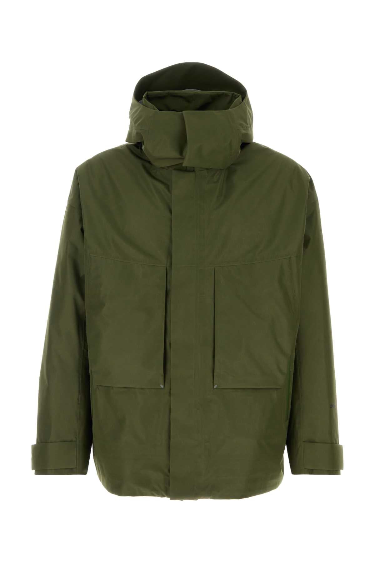 Nylon Utility Jacket — Green