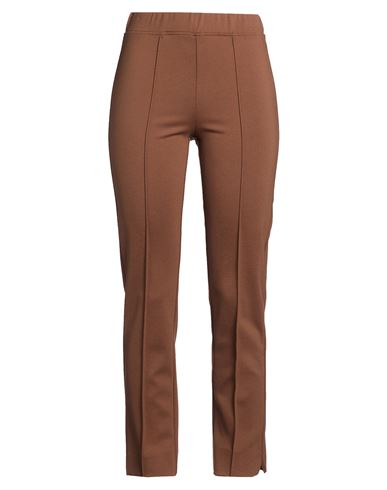 Woman Pants Brown Size 2 Viscose, Nylon, Elastane