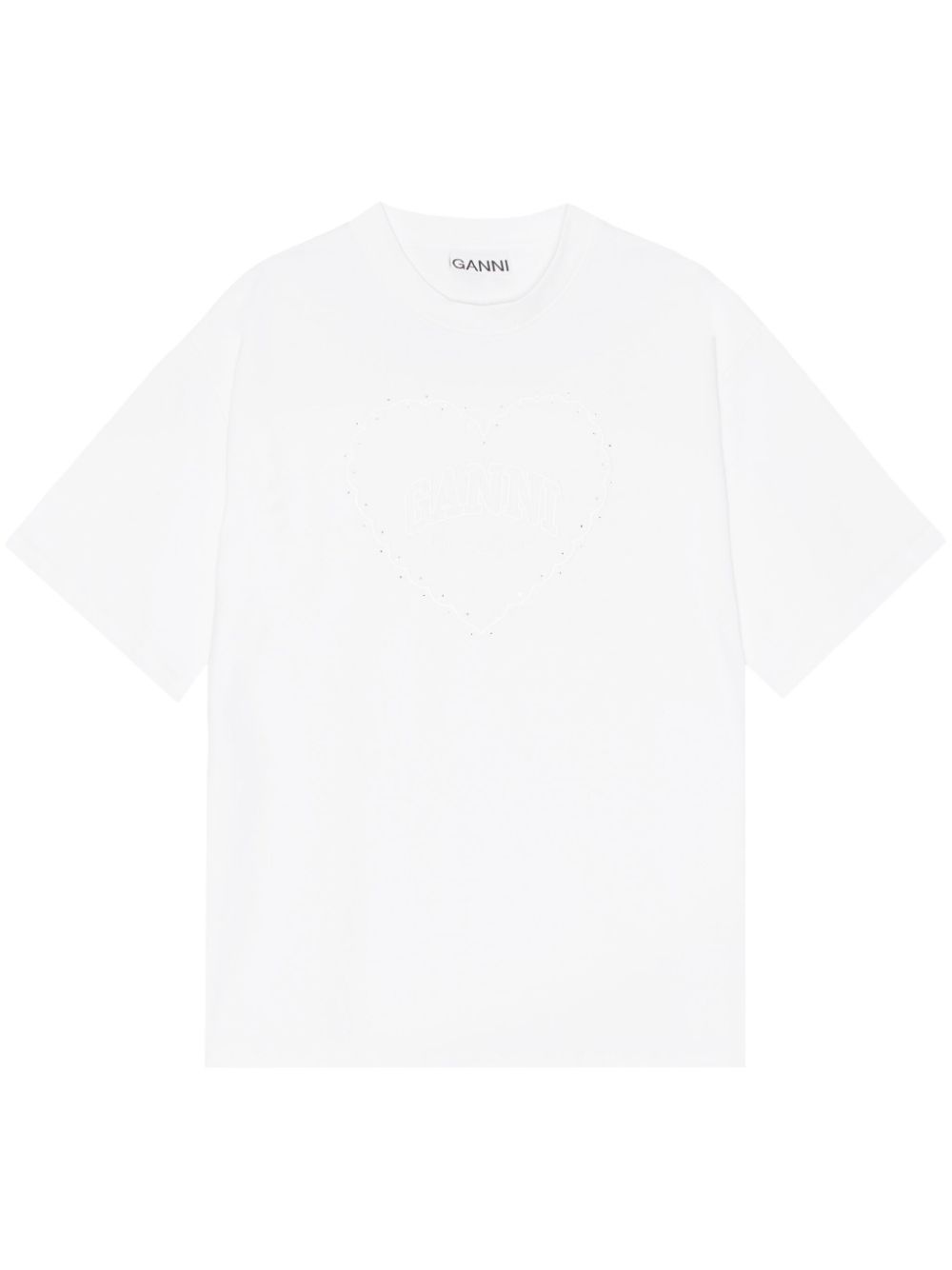 Cotton round-neck t-shirt - White