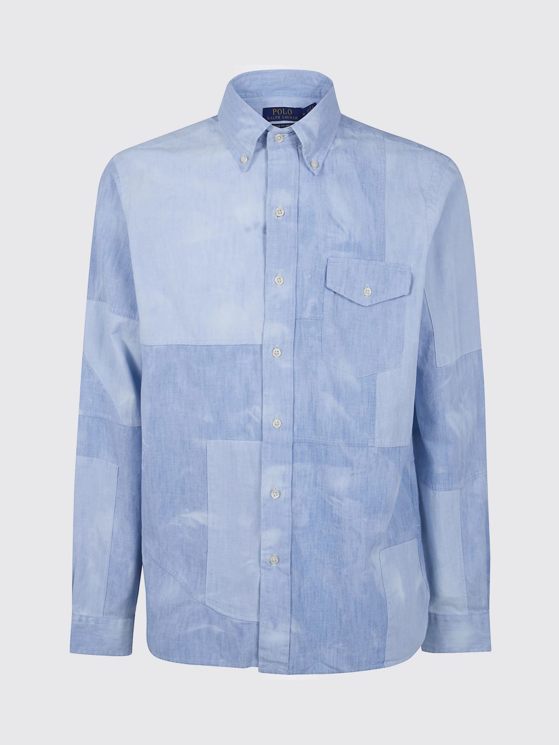 Shirt Men color Blue