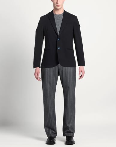 Man Blazer Midnight blue Size 42 Viscose, Polyamide, Elastane