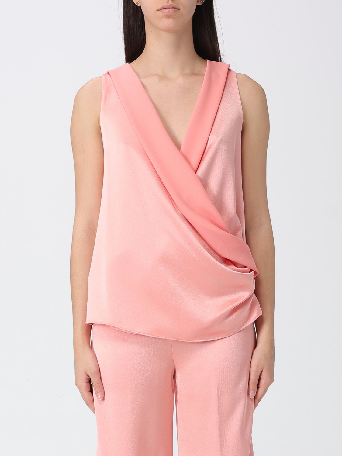 Top Woman color Black