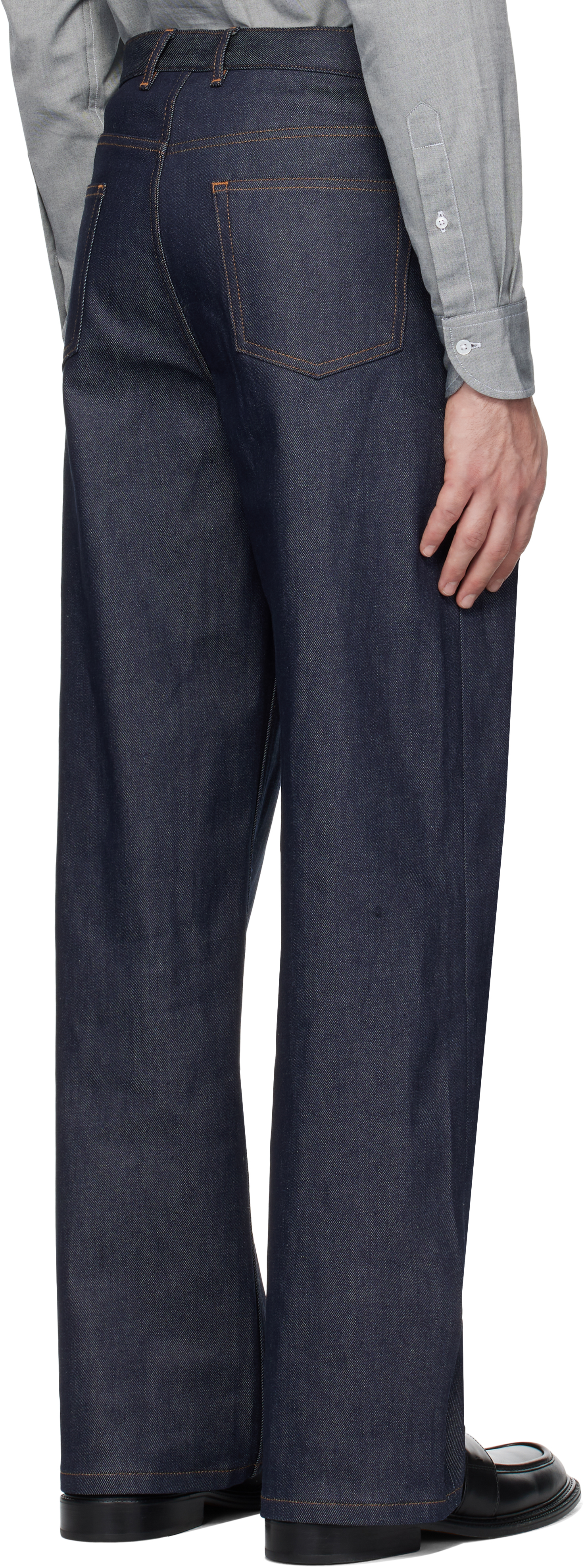 A. P.C. Indigo Aaron Jeans