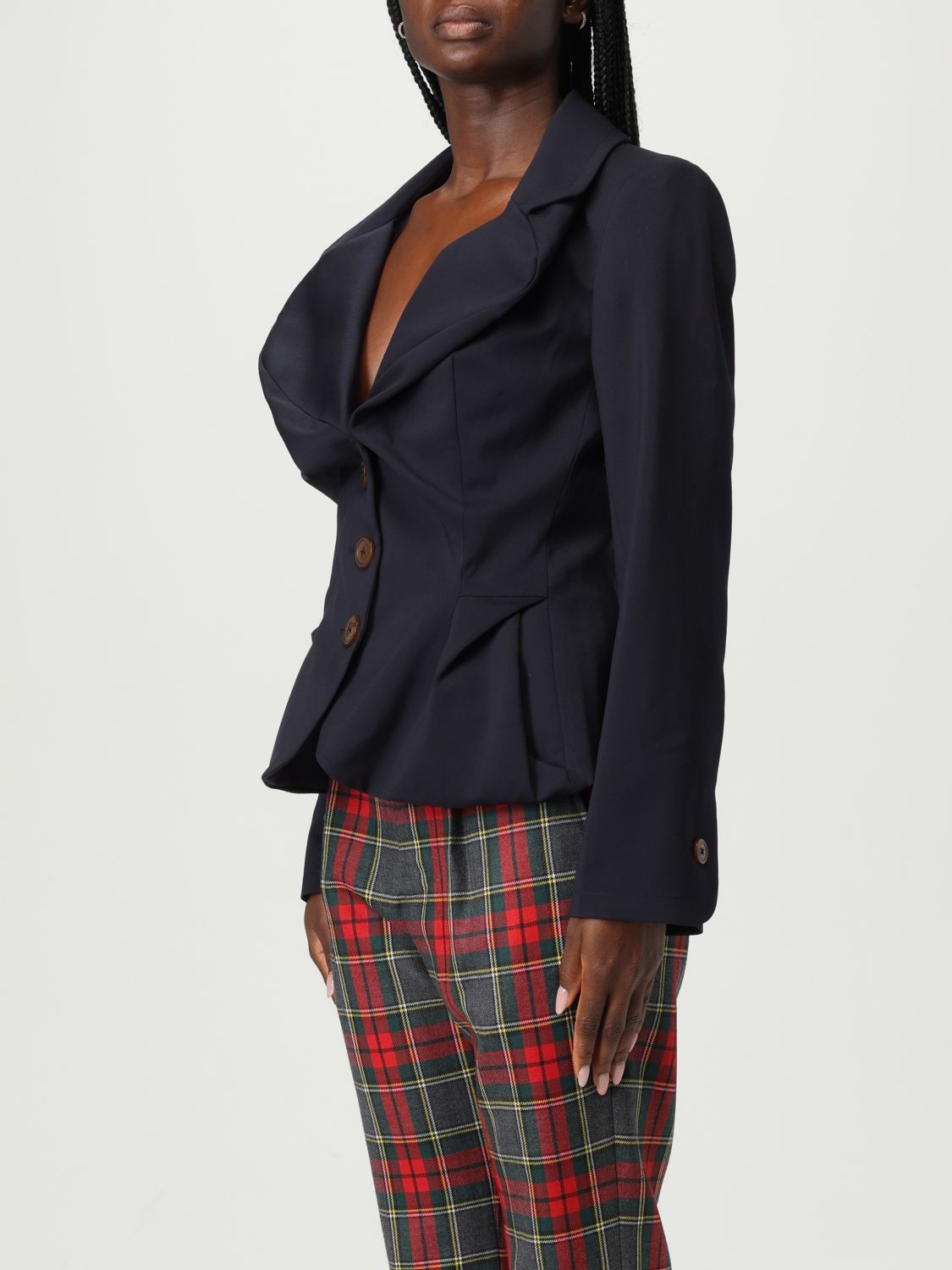 Peplum blazer - Black