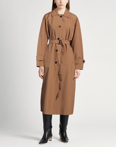 Woman Overcoat & Trench Coat Brown