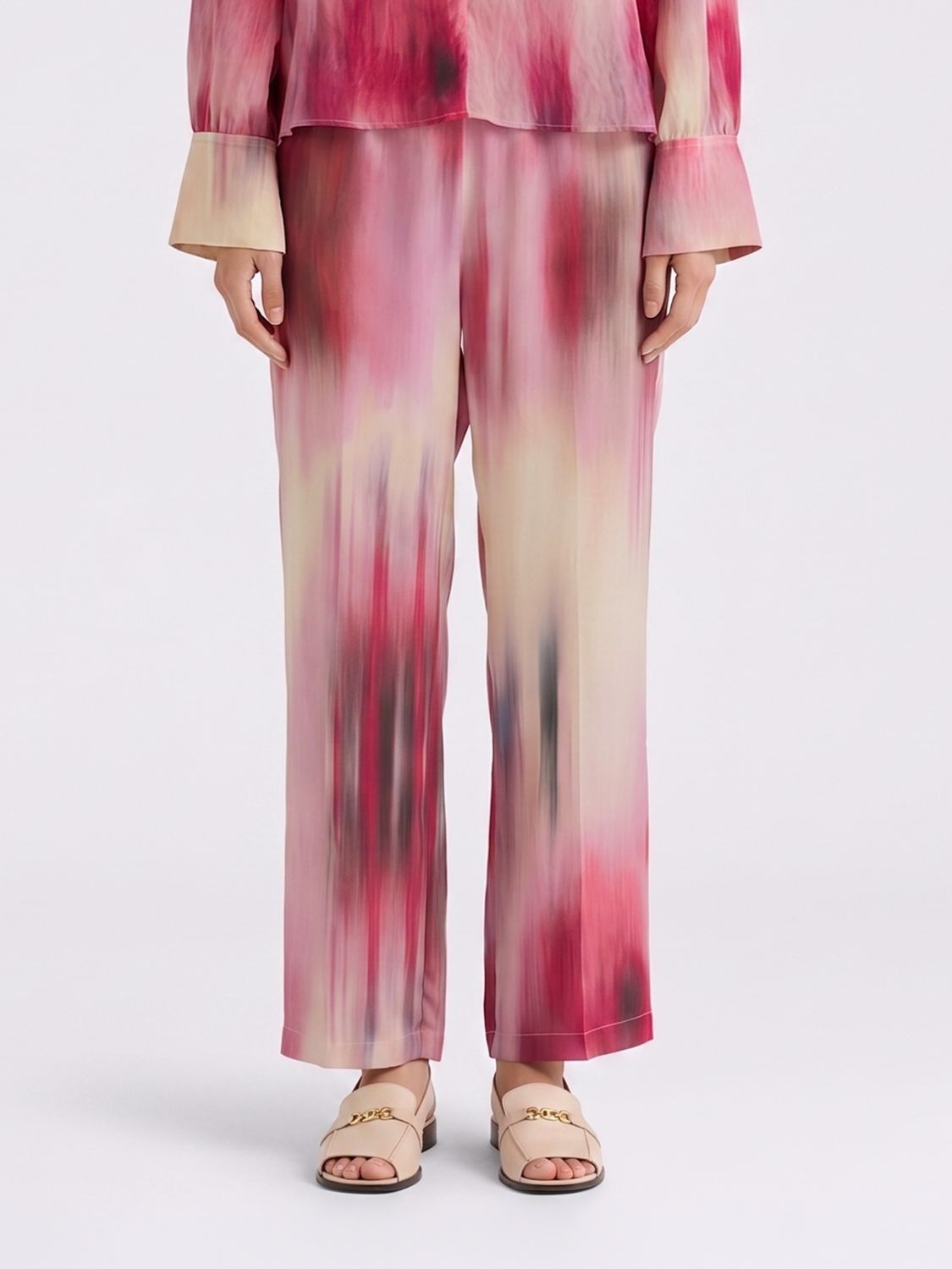 MOMONÌ Pants Woman color Fuchsia