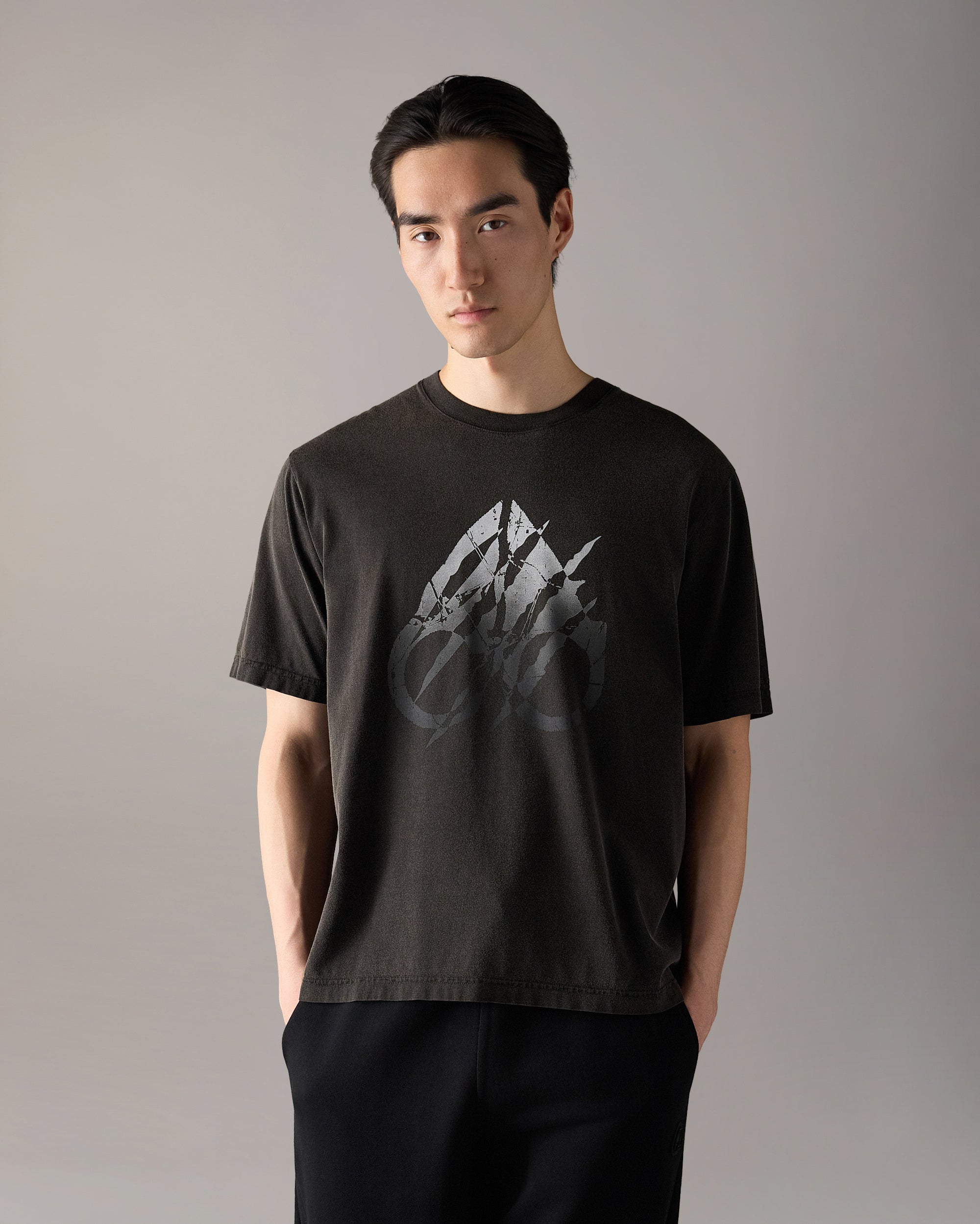 Moose Knuckles - Men's Claw Logo T-shirt - Color: Black