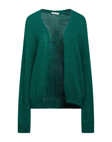 Woman Cardigan Green Size M Polyamide, Alpaca wool, Wool