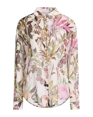 Woman Shirt White Size 8 Cotton