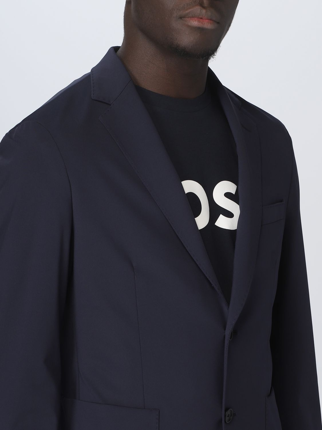 Jacket Men color Blue