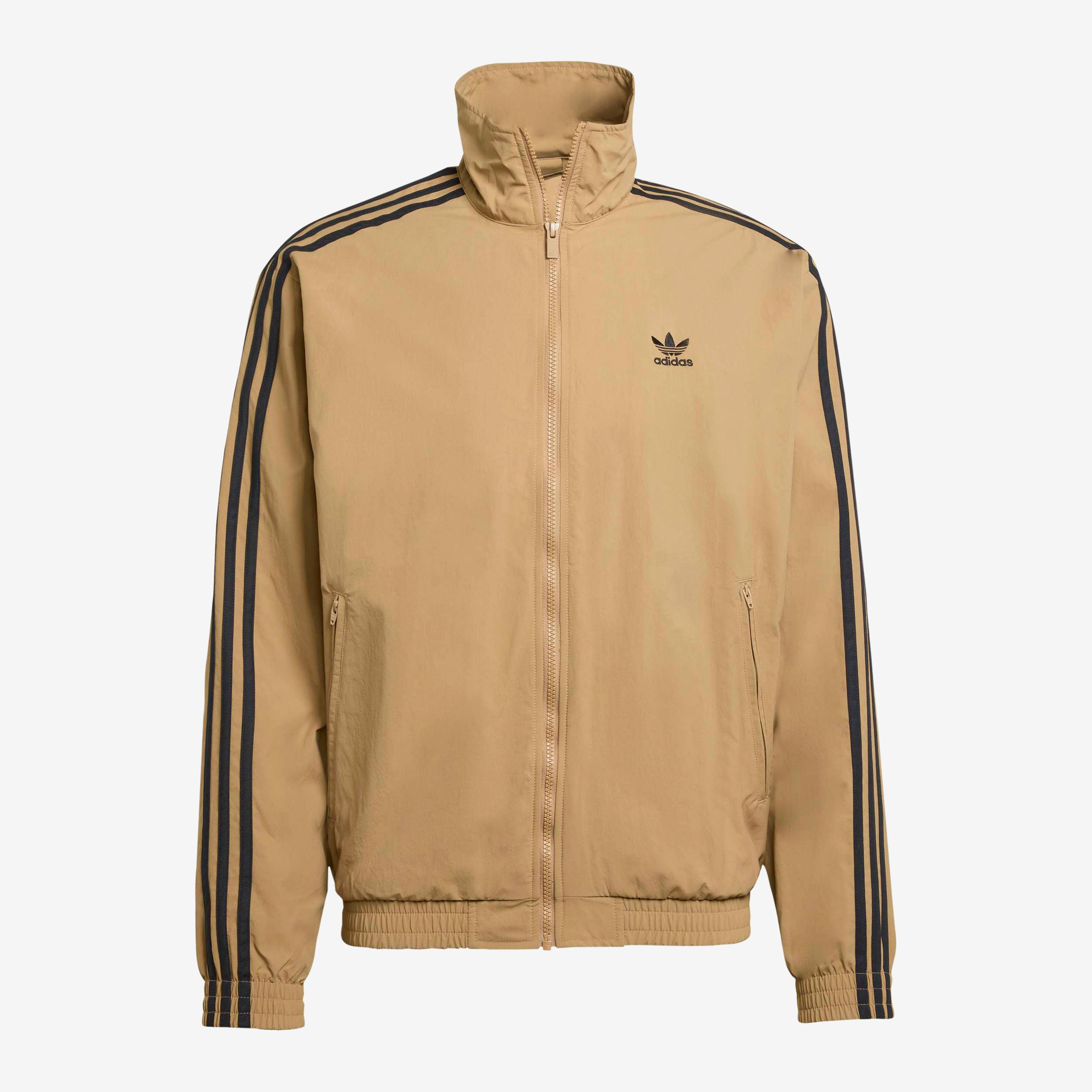 Adidas Firebird Adicolor Woven Track Top - cardboard/black - unisex