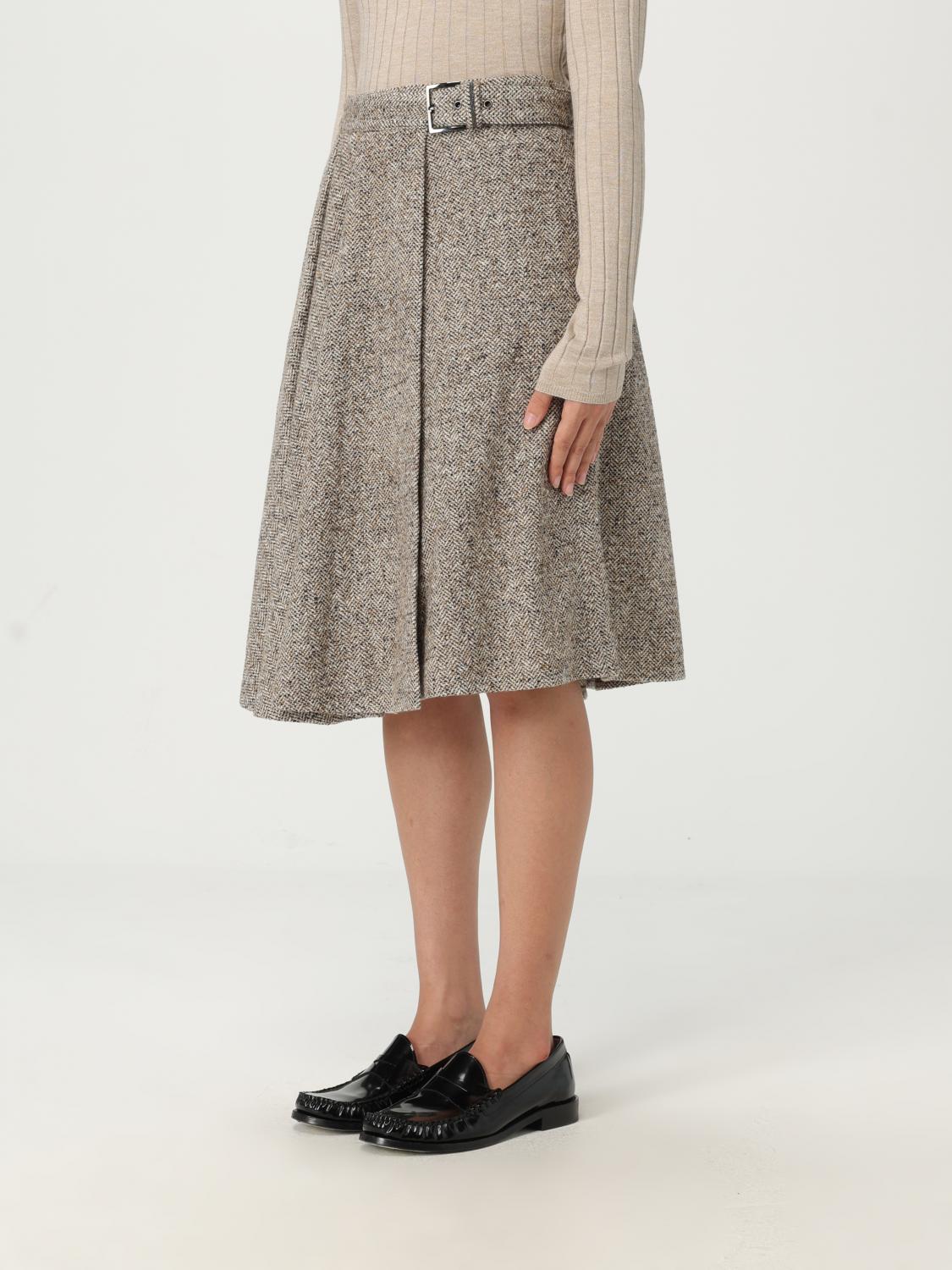 Skirt Woman color Beige