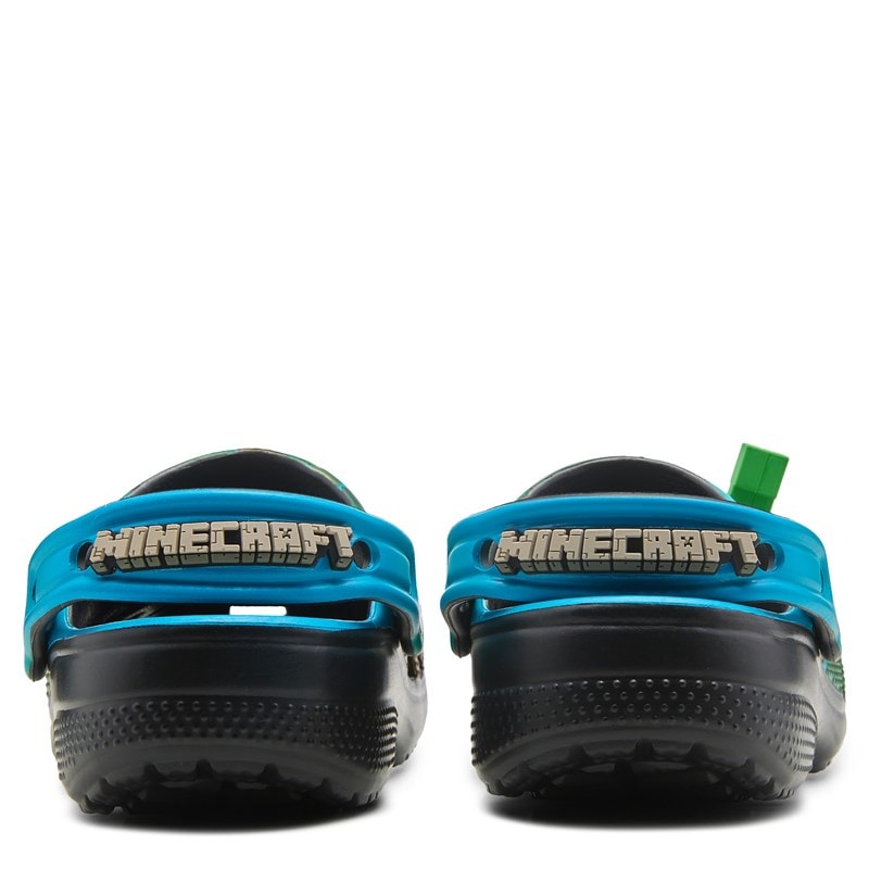 Kids' Minecraft Classic Clog Little/Big Kid Shoes (Blue/Green/Black)
