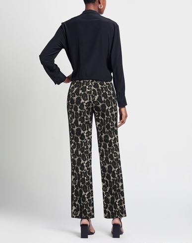Clips Tricot Woman Pants Black Size 10 Cotton, Polyamide, Polyester, Elastane