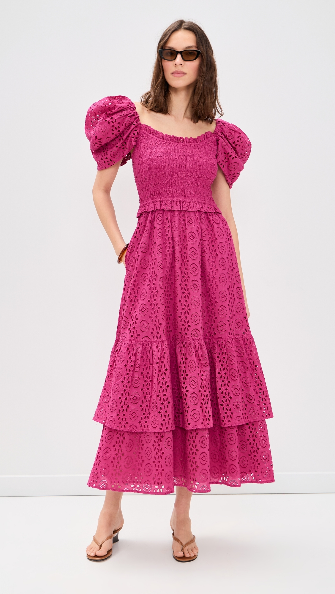 Fay Maxi Dress Eyelet
