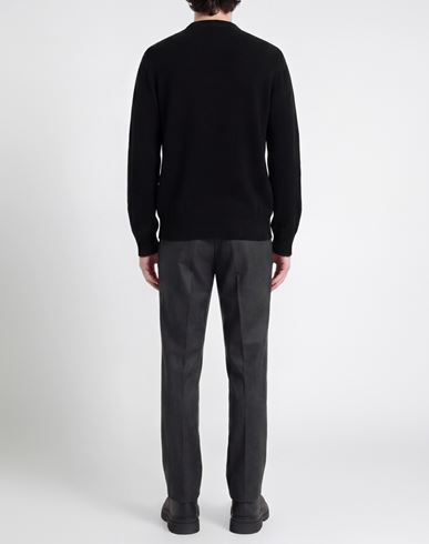 Man Sweater Black Size 36 Merino Wool, Cashmere