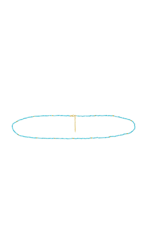 NAiiA Dorsa Turquoise Belly Chain in Blue