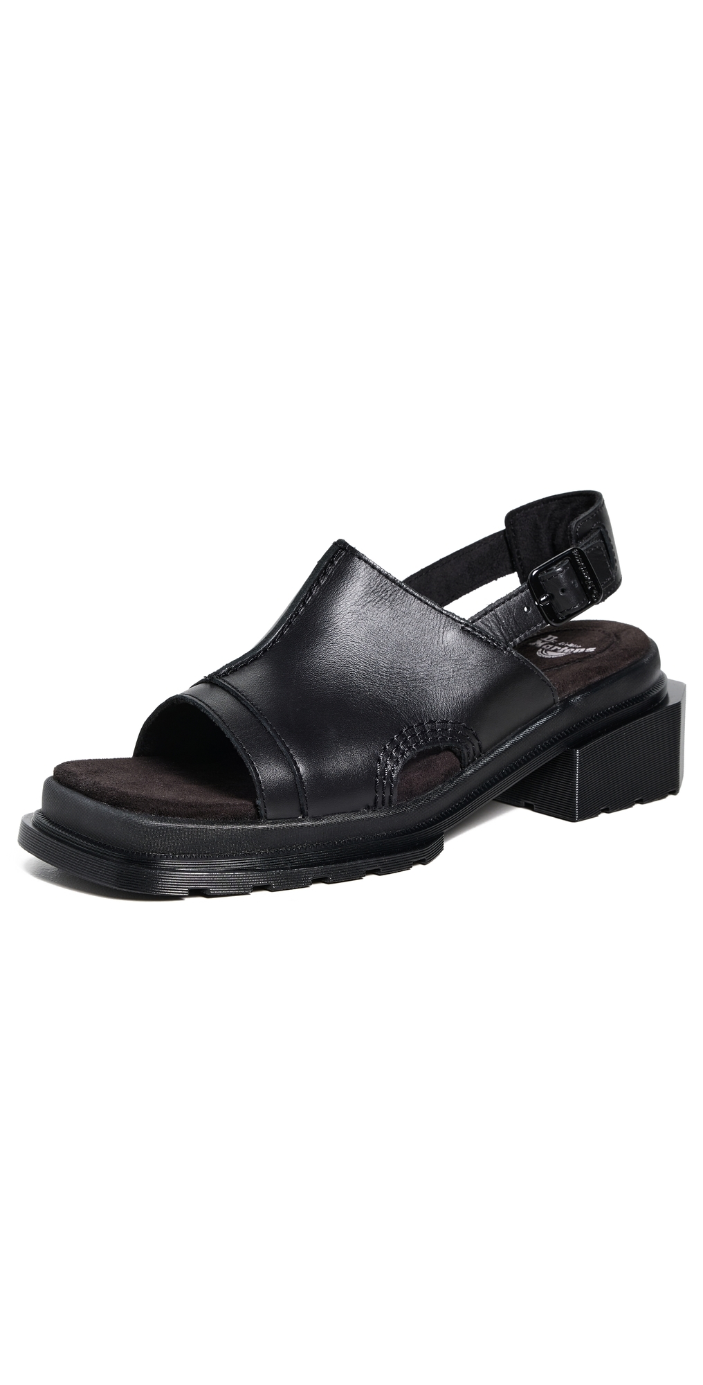 Dr. Martens Maybole Open Toe Black Wanama Sandals Black