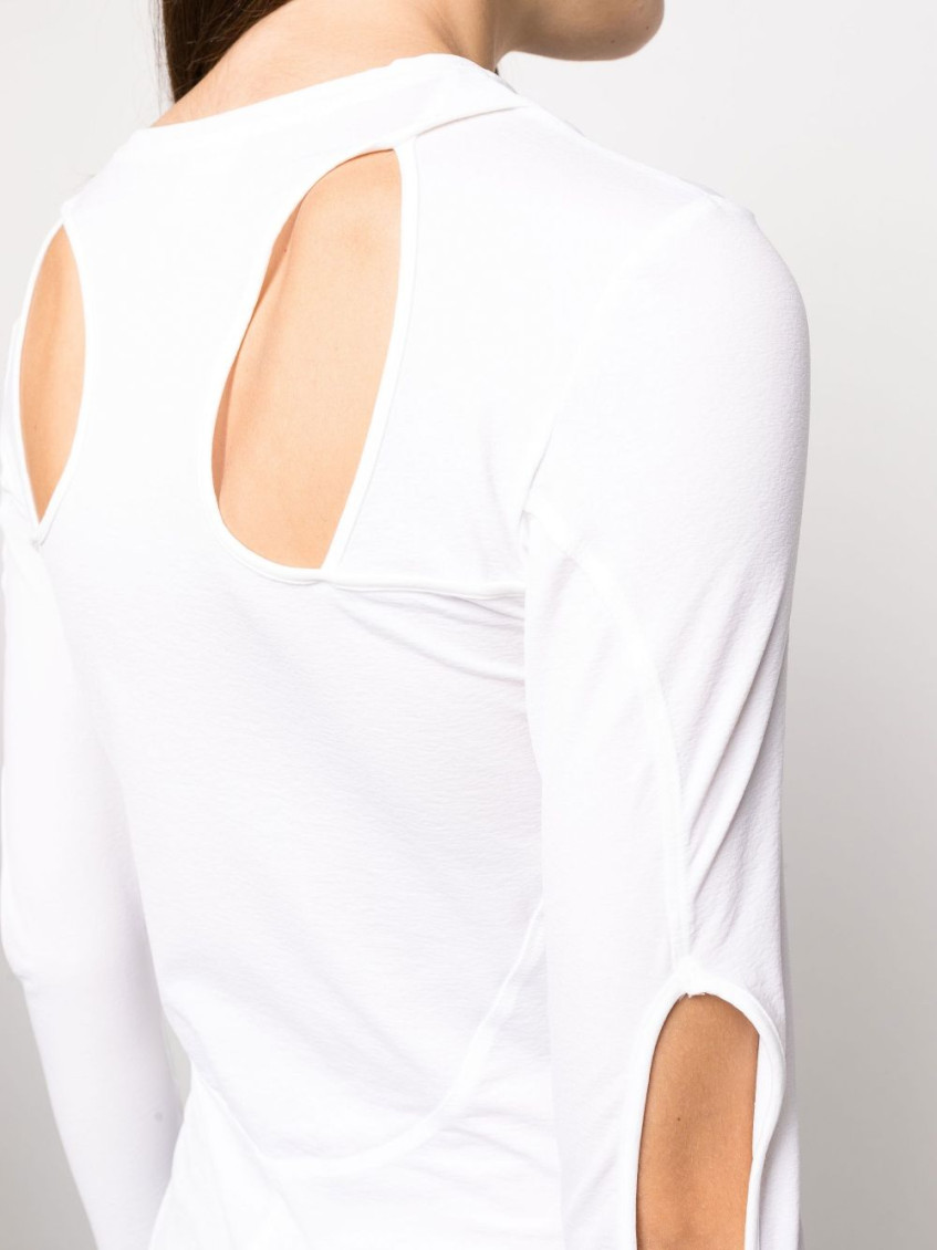 Cut-out Knit Top