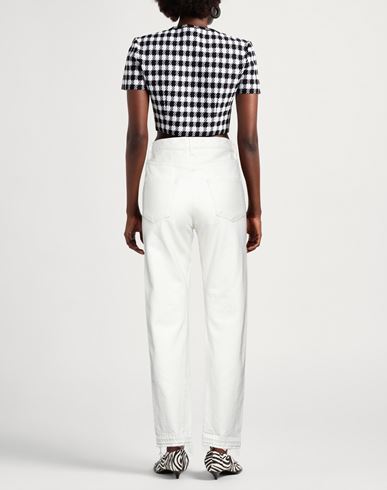 Woman Jeans Cream