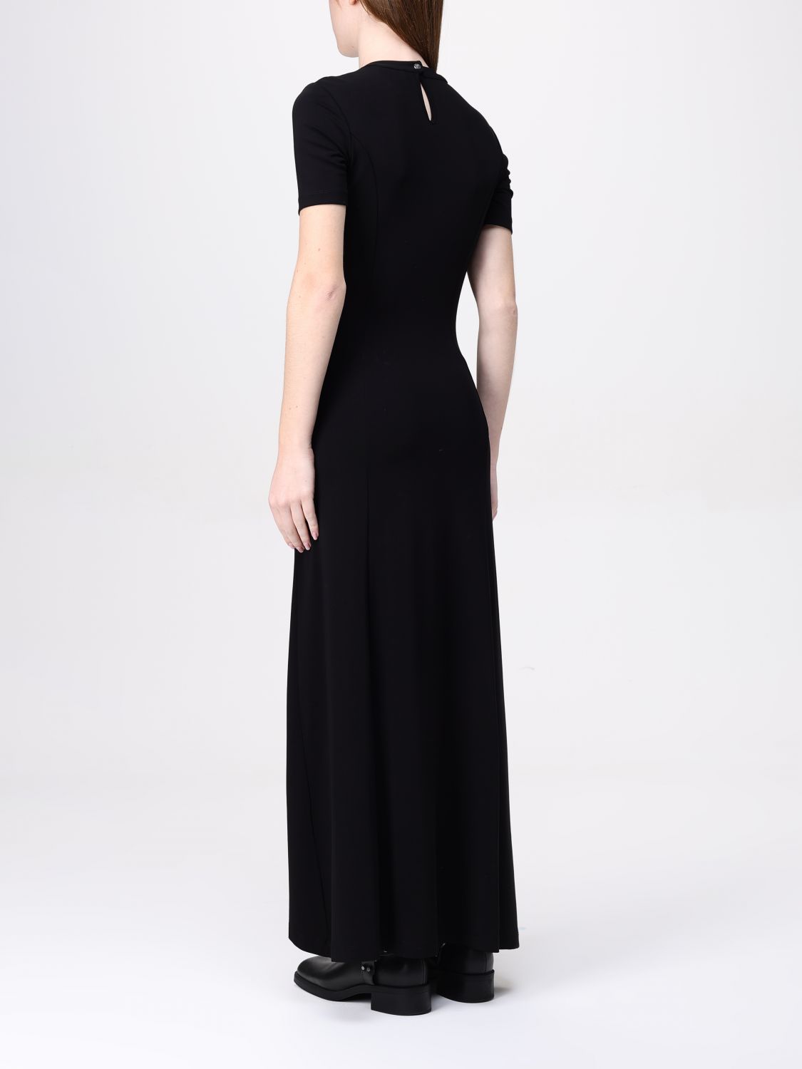 Pleated dress - Black