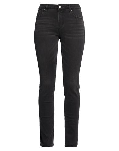 Woman Jeans Black Size 31 Cotton, Polyester, Viscose, Elastane