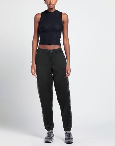Woman Pants Black Size S Viscose, Cotton, Polyamide, Elastane