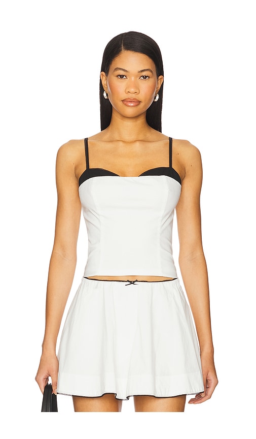 NIA Fremont Top in White. -  XS also in L, M
