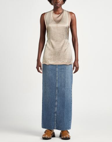 Woman Top Sand Size M/L Viscose, Elastane
