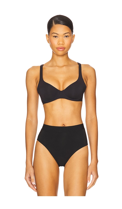 CUUP Scoop Modal Bra in Black. -  36D also in 32A, 32B, 32D, 34A, 34B, 34C, 34D, 36A, 36B, 36C