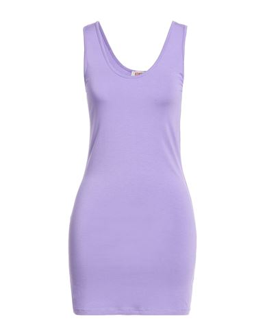 Woman Tank top Lilac Size ONESIZE Viscose, Elastane