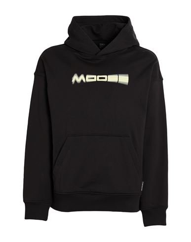 Man Sweatshirt Black Size L Cotton