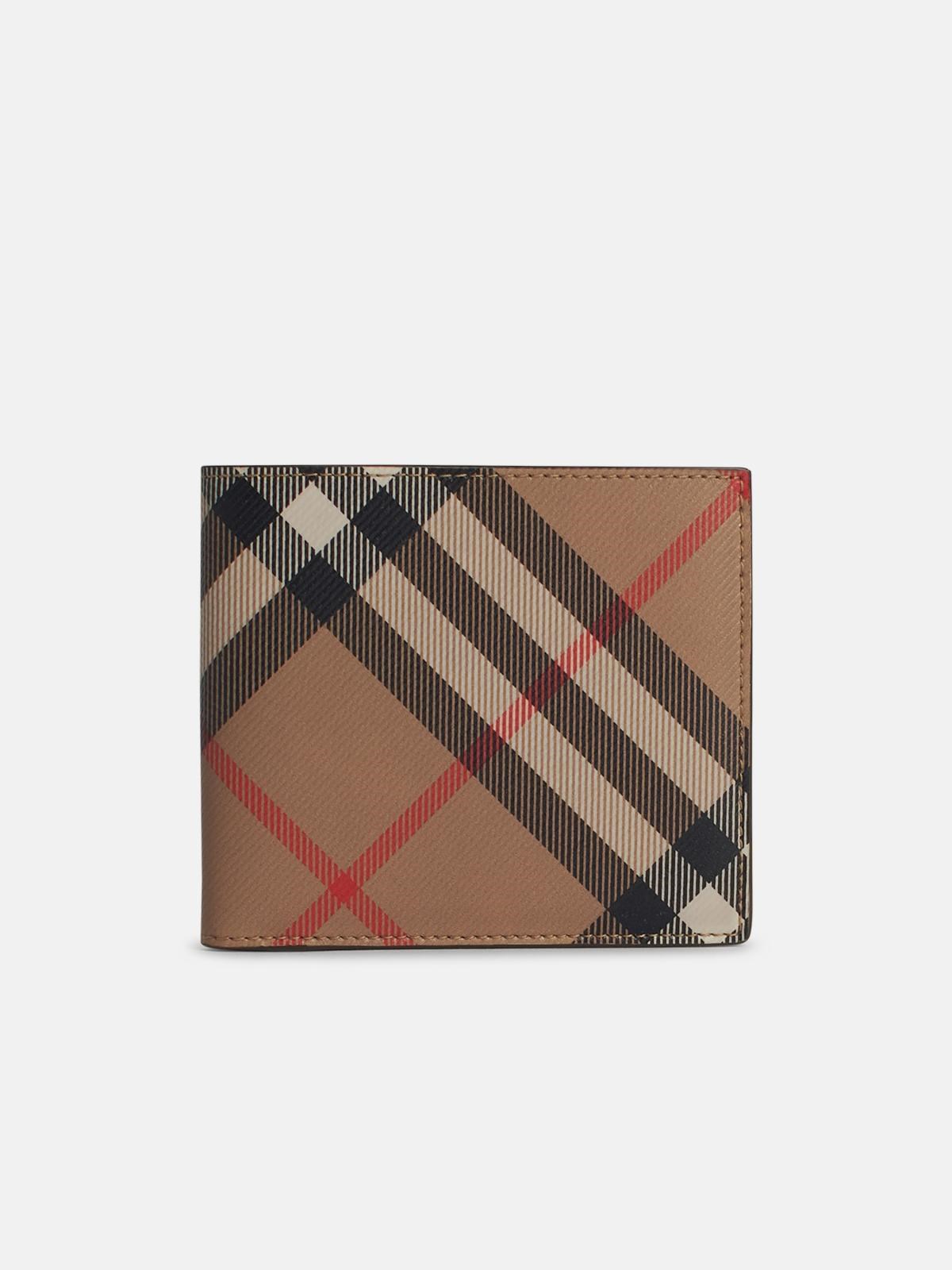 Beige Polyurethane Cardholder