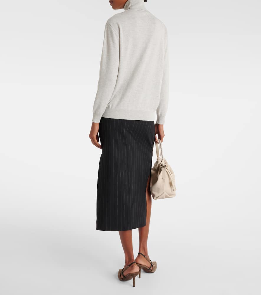 Turtleneck cashmere sweater