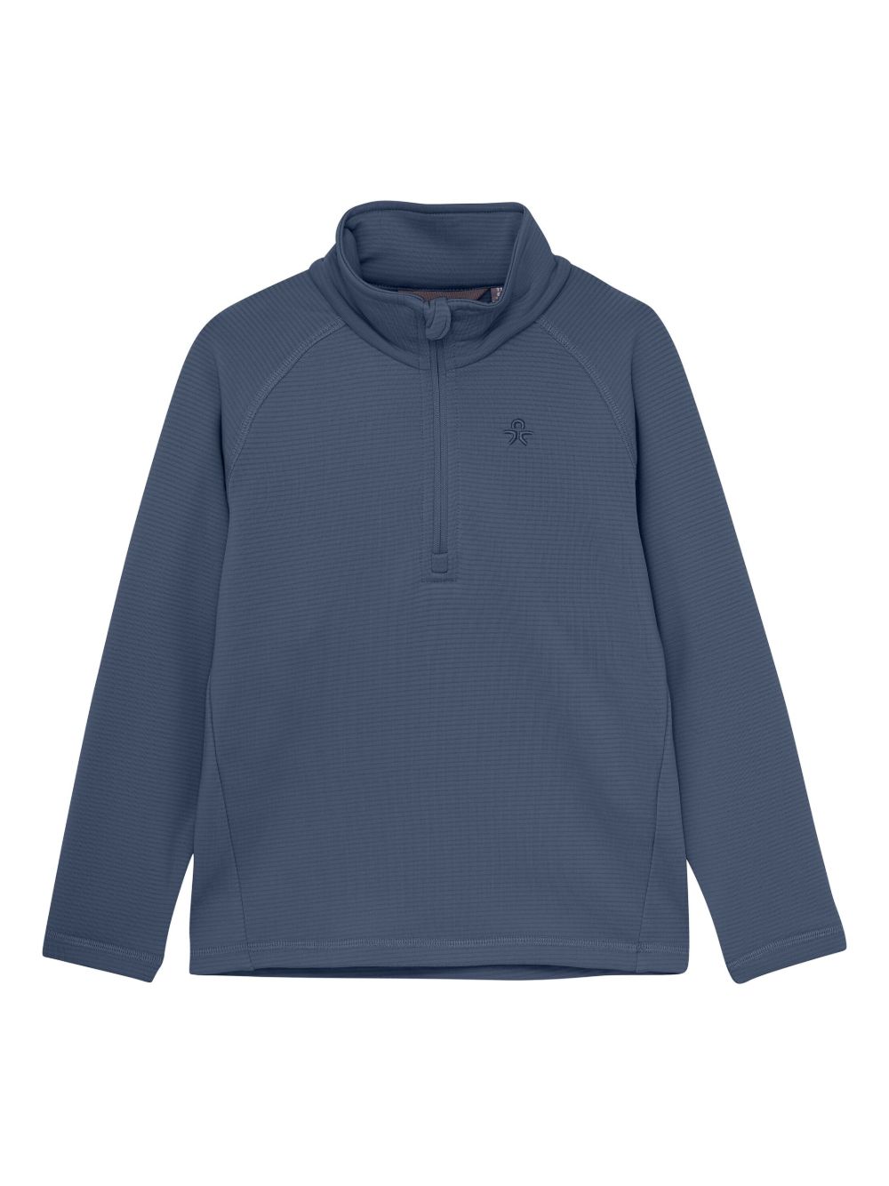 Half-zip ribbed sweatshirt - Pink