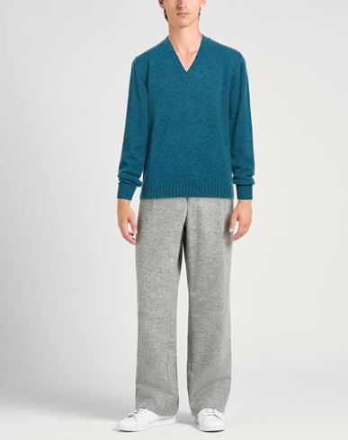 Man Sweater Deep teal Size S Wool