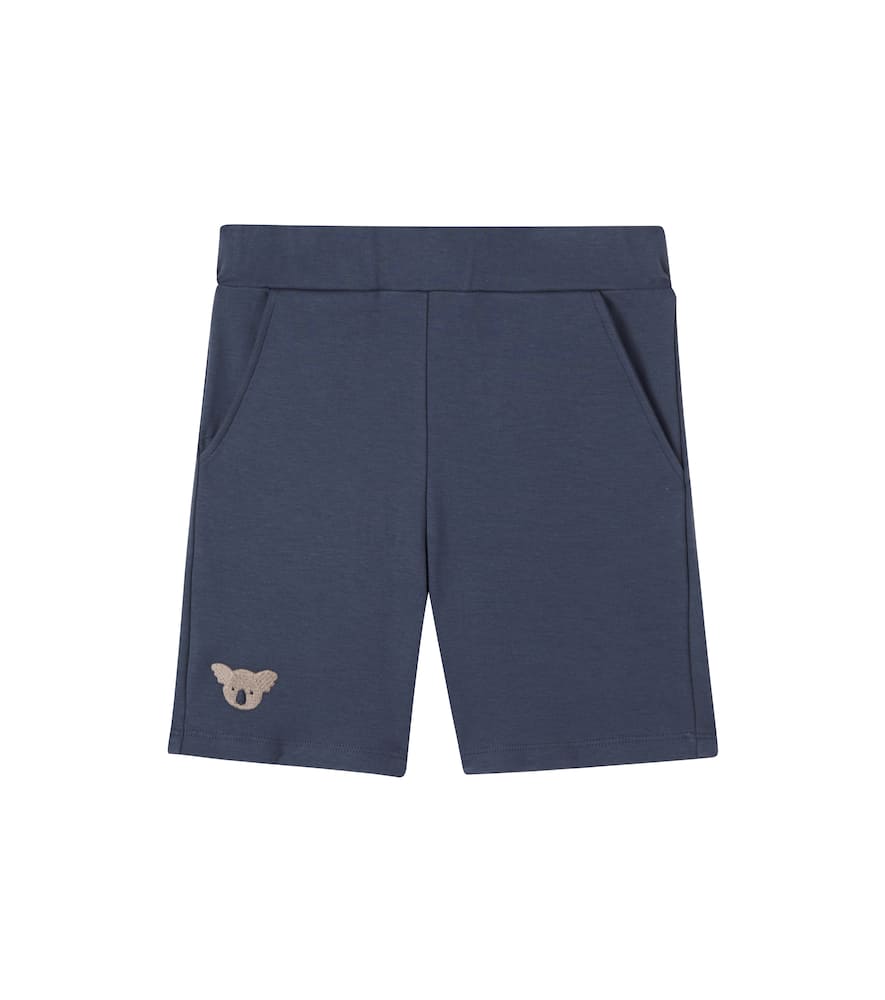 Ithri embroidered cotton Bermuda shorts