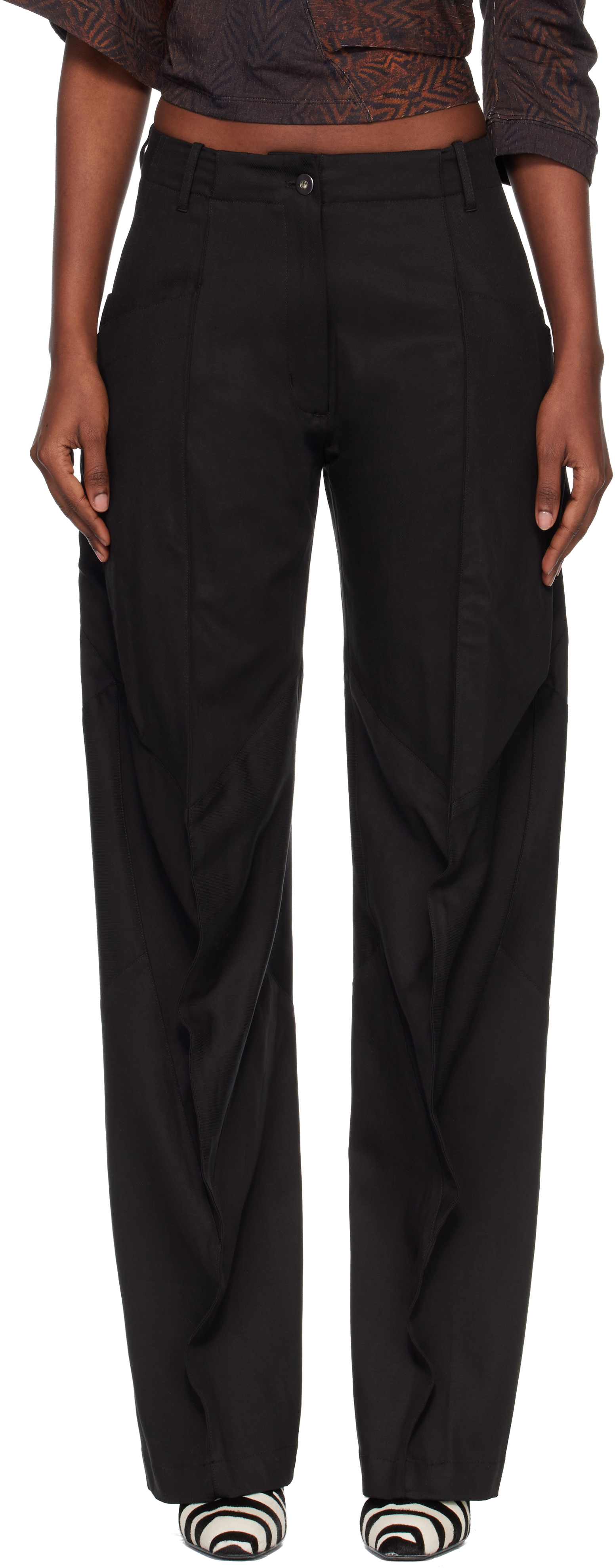 Black Centennial Trousers