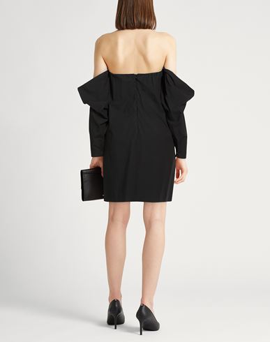 Crème Woman Mini dress Black Size 4 Cotton
