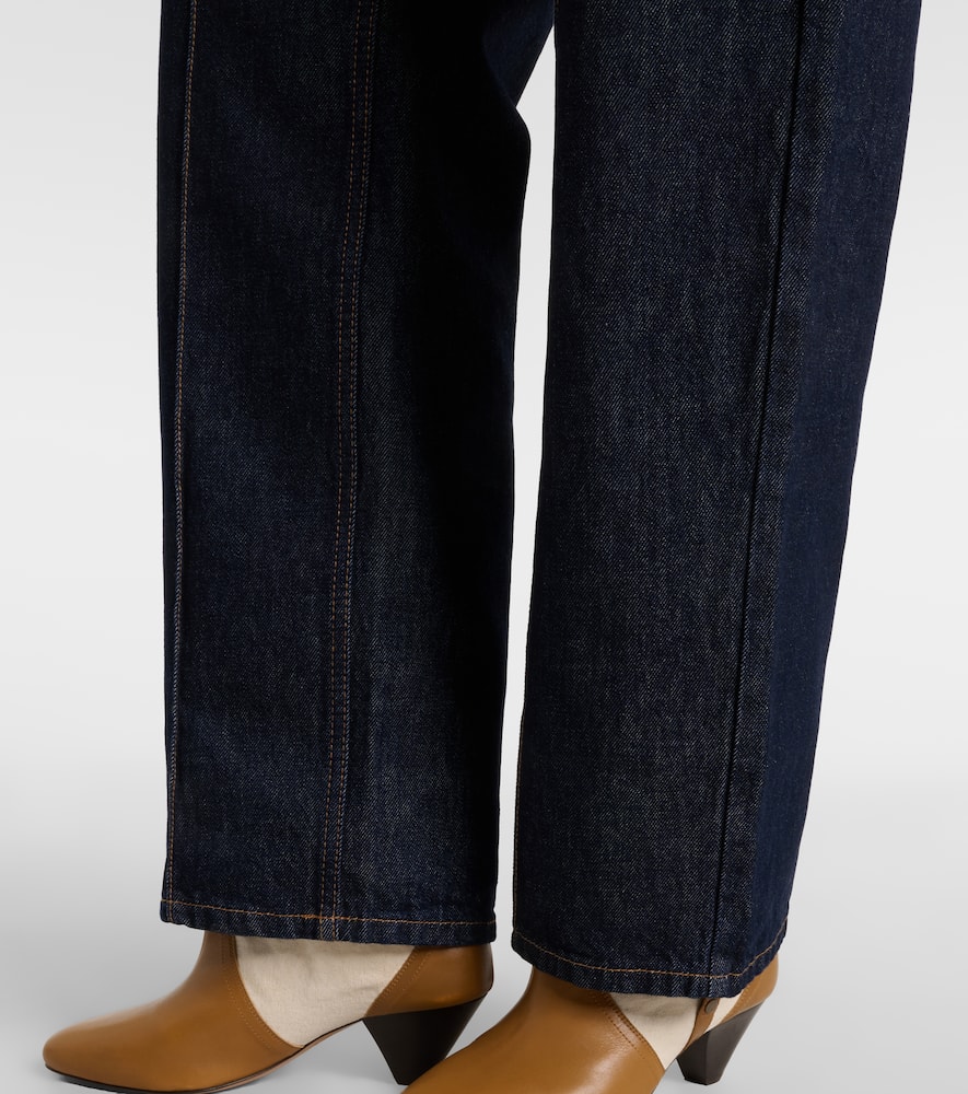 Drolane high-rise straight jeans